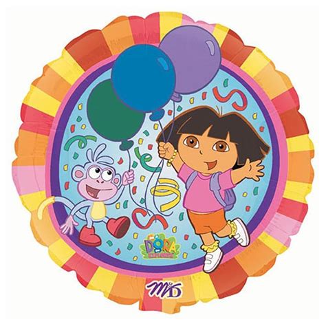 18 inch DORA THE EXPLORER PARTY | Birthday party balloon, Party ...