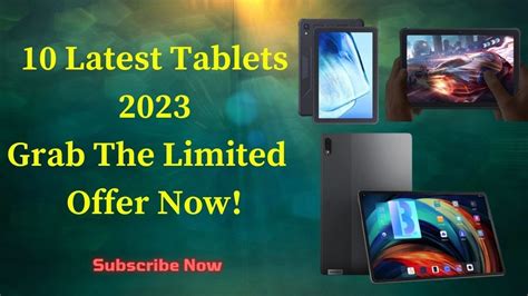 Top 10 Best Tablets 2023 Latest Models - YouTube