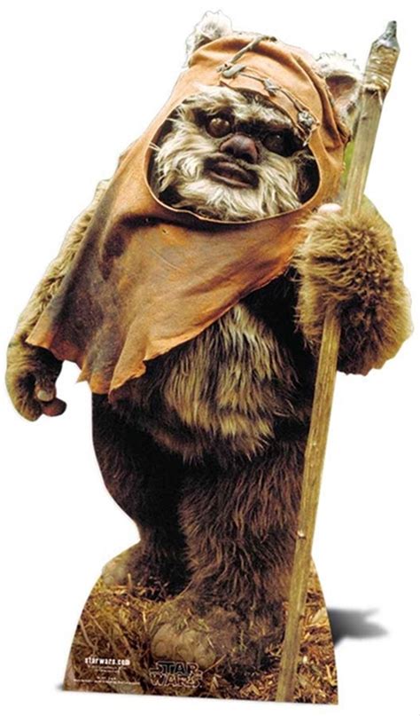 Wicket The Ewok from Star Wars Lifesize Cardboard Cutout / Standee ...