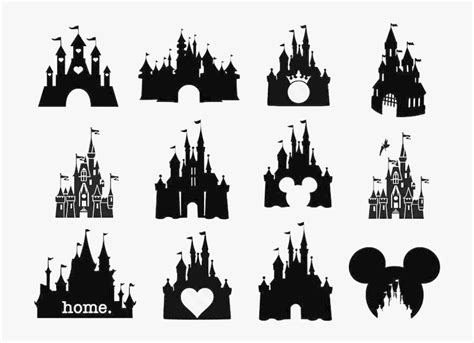 Disney Castle Silhouette
