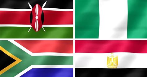 Multiple Choice Flags of Africa Quiz