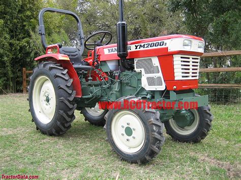 TractorData.com Yanmar YM2000 tractor photos information