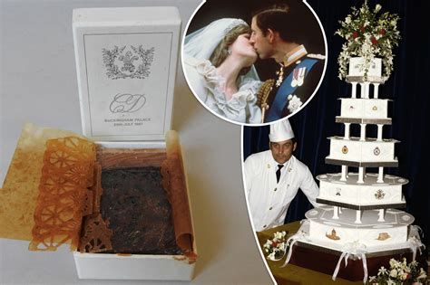 Prince Charles and Diana’s wedding cake up for auction 41 years later ...