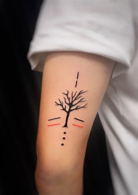 Leafless Tree Tattoo