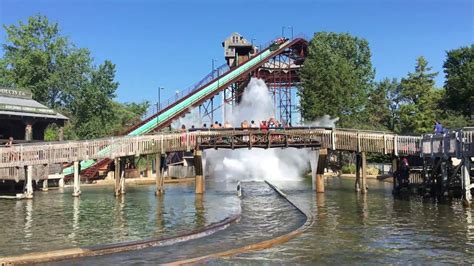 Cedar Point - Snake River Falls - Splashdown! - August 2016 - YouTube