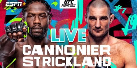 UFC Vegas 66 Live Results: Cannonier vs. Strickland - MMAWeekly.com ...