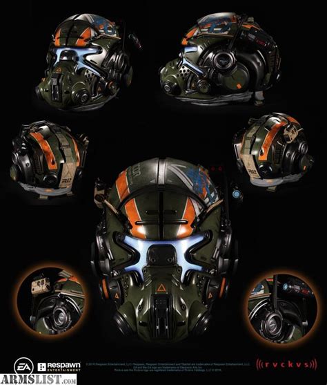 ARMSLIST - For Sale: Titanfall 2 Pilot Helmet