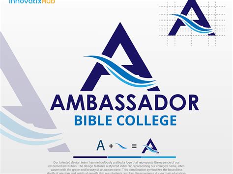 Ambassador Bible College ( Education Logo) by innovatixhub on Dribbble