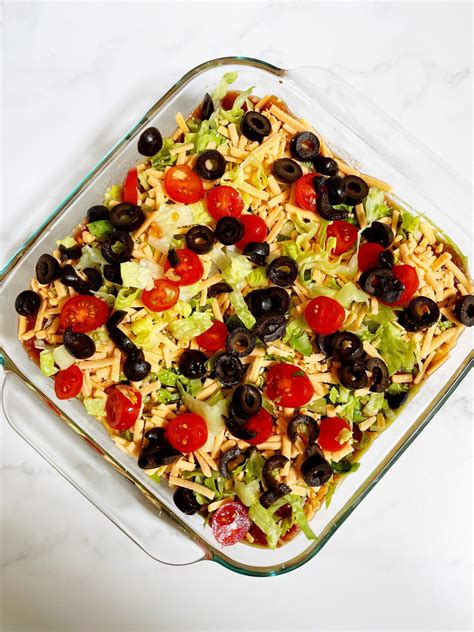 Vegan 7 Layer Mexican Dip - Return to the Kitchen - Appetizer