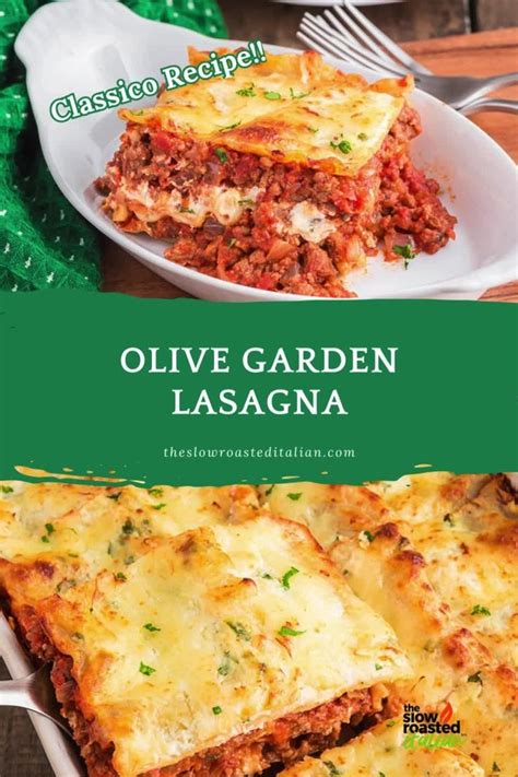 Olive Garden Lasagna (Classico Recipe) [Video] in 2024 | Olive garden lasagna, Easy dinner ...