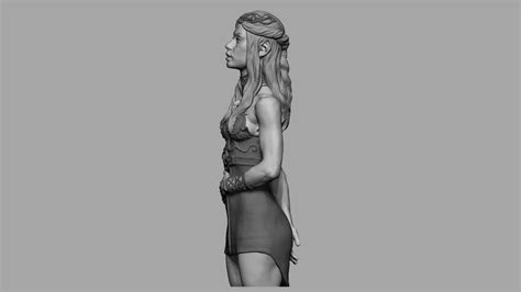 Female Elf Bust | 3D models download | Creality Cloud