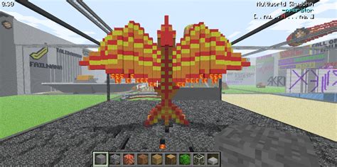 Phoenix Statue Minecraft Map