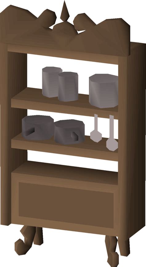 Mahogany shelves (Mahogany Homes) - OSRS Wiki