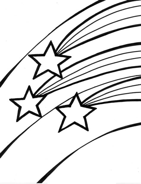 Shooting Star Coloring Pages - Coloring Home