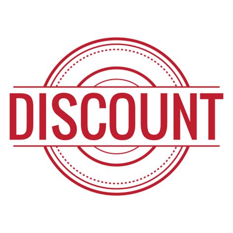 Discount Logo Template Editable Design to Download