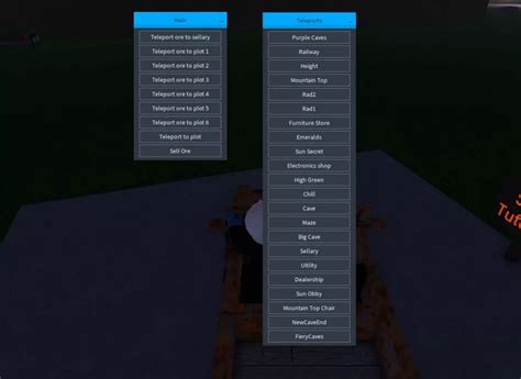 Refinery Caves script - (Teleports) - Roblox-Scripter