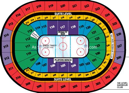 First Niagara Center - Seating Chart View