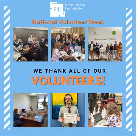 PILI Celebrates National Volunteer Week - Public Interest Law Initiative (PILI)