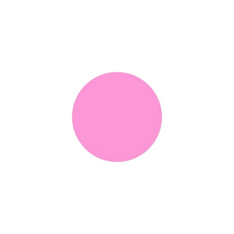 LiteMark 8.5 Inch Pink Dot Decal Stickers for Floors and Walls - Pack of 4 - Walmart.com