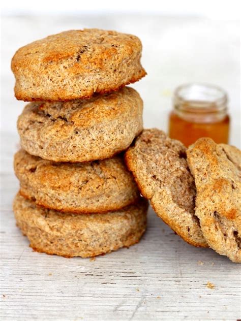 Honey Whole Wheat Biscuits | The BakerMama