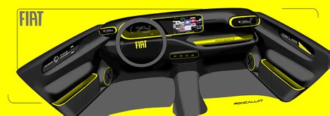 FIAT PANDA INTERIOR :: Behance