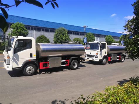 12tons Potable Water Tanker Trucks with Stainless Tank - China HOWO ...