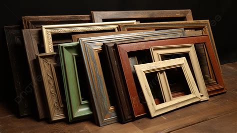 All Frame Styles And Sizes Available Background, Vintage Wood Picture Frames Background Image ...