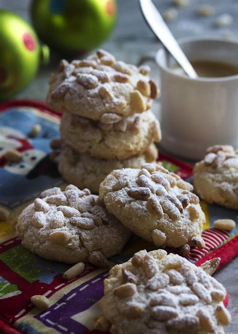 Lidia's Italian Pignoli Cookies - Just a Little Bit of Bacon