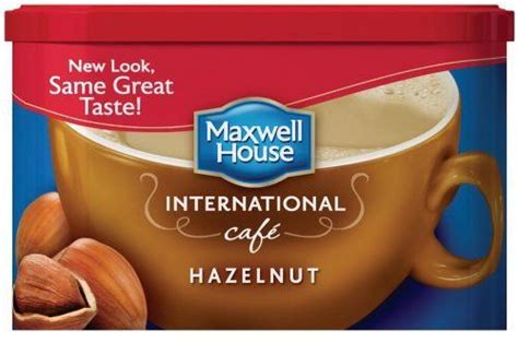 Maxwell House International Hazelnut Cafe - 9 oz | Orange cafe, International coffee, Maxwell house