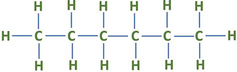 Lewis Structure of Hexane (C6H14) (n-Hexane)