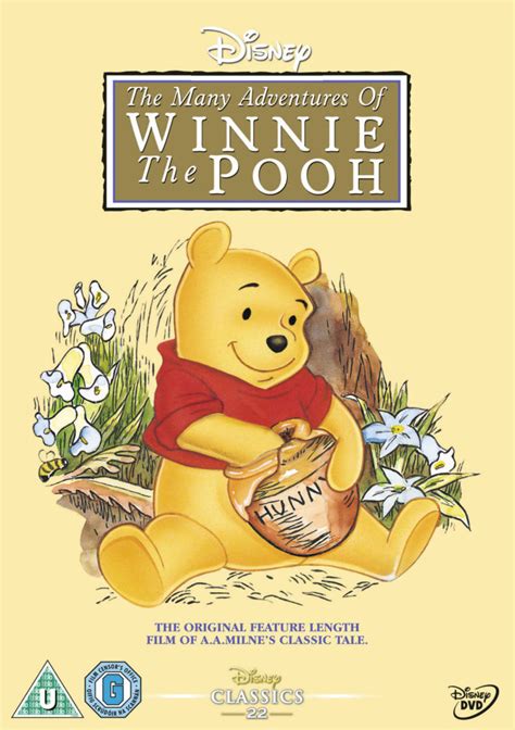 Many Adventures Winnie Pooh Dvd