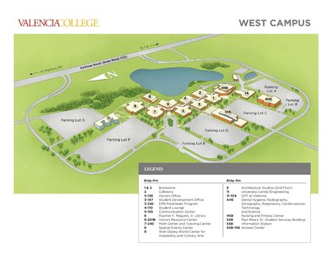 Valencia East Campus Map - Zip Code Map