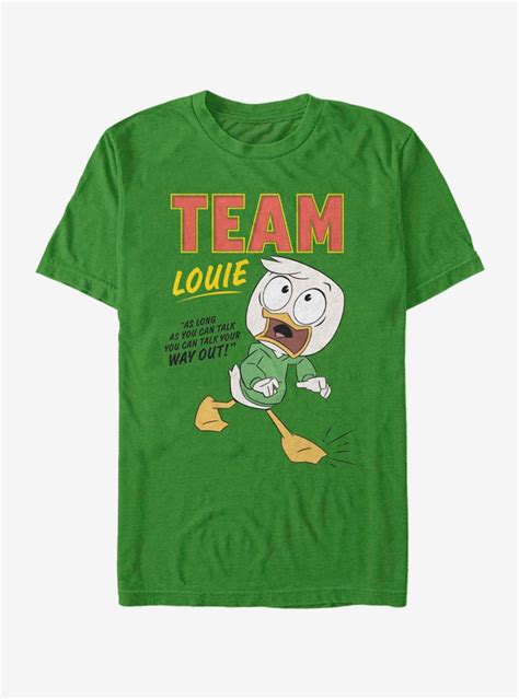 Disney DuckTales Team Louie T-Shirt in 2022 | Disney ducktales, T shirt ...