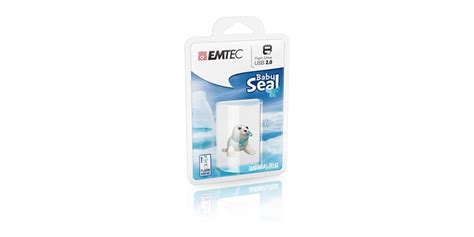 EMTEC 8GB USB Drive - Baby Seal