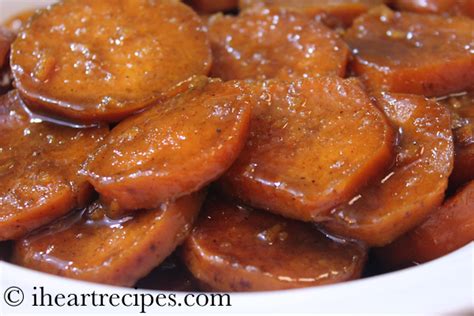 Baked Candied Yams Soul Food Style | I Heart Recipes