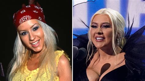 Did Christina Aguilera Get Plastic Surgery? Transformation Photos ...