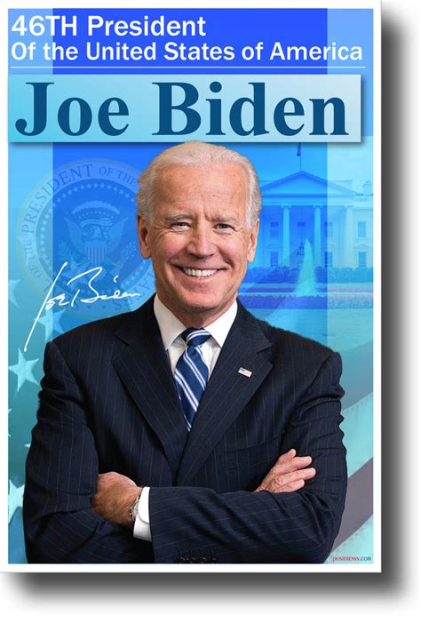 46th President of the United States Joe Biden - NEW President USA POSTER