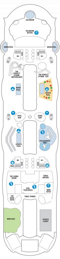 Deck 15 - Symphony of the Seas Deck Plans | Royal Caribbean Blog