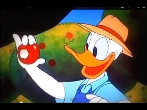 Donald Duck Applecore