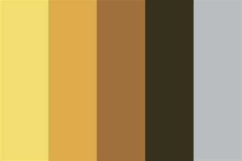 Tones of Yellow Color Palette