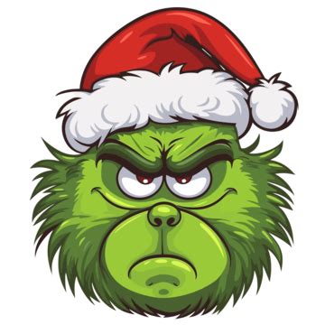 Printable Grinch Face PNG Transparent Images Free Download | Vector ...