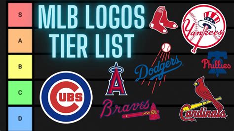 MLB LOGOS RANKED | MLB TEAMS TIER LIST - YouTube