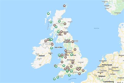 Uk Landmarks Map