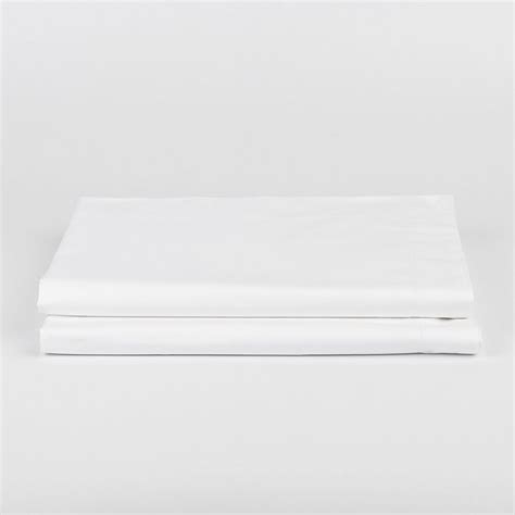 LateMornings White Percale Pillow Shams by Dwell - Dwell