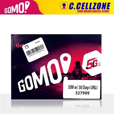 GOMO LTE & 5G Sim Card | Triple Cut SIM with FREE DATA | Shopee Philippines