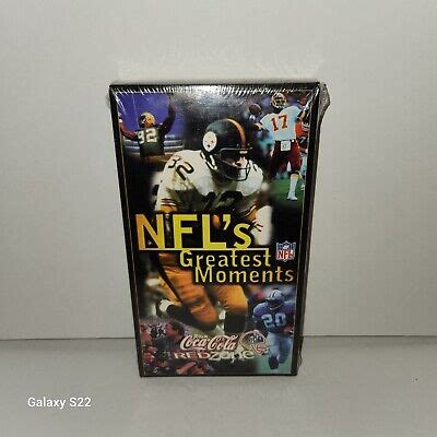 NFL's Greatest Moments Football Documentary VHS 1997 NFL Films Harry Kalas NEW | eBay