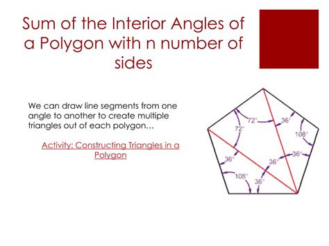 Find The Sum Of Interior Angles