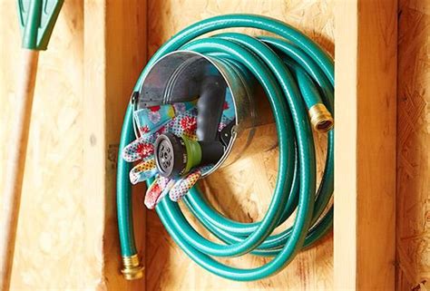 4 Decorative Garden Hose Storage Ideas | Garden hose storage, Hose storage ideas, Hose storage