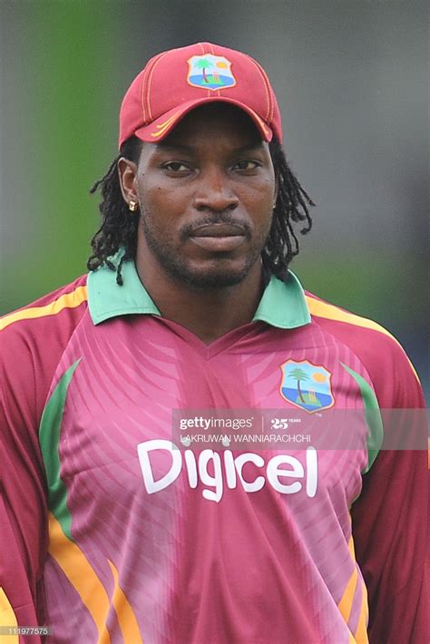 News Photo : West Indies cricketer Chris Gayle during the... | West ...