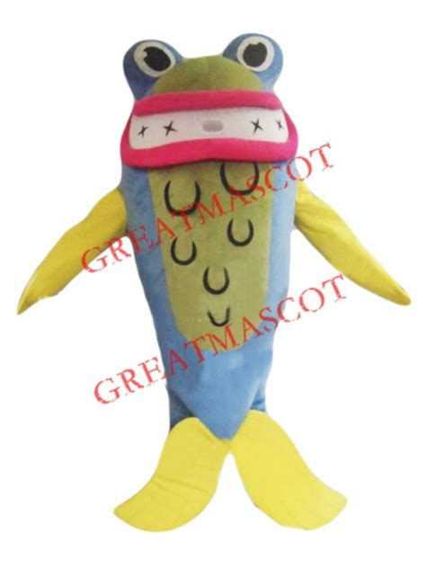 Cartoon Shark Mascot Costume